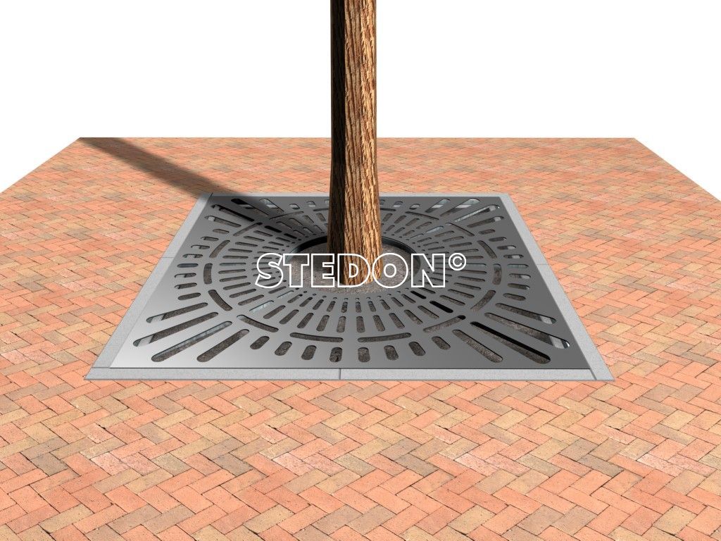 Boomrooster straatmeubilair